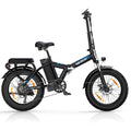 VARUN Electric Bike - Peak 500W Folding Ebike for Adults Up to 40 Miles 20MPH, 48V Removable Lithium-Battery, Oversized tires, Stylish 20