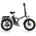 VARUN Electric Bike - Peak 500W Folding Ebike for Adults Up to 40 Miles 20MPH, 48V Removable Lithium-Battery, Oversized tires, Stylish 20