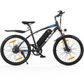 VARUN Electric Bike for Adults, 350W 20MPH Commuter Ebike with 36V Removable Battery, 24'' Electric Mountain Bike with Front Fork Suspension and Dual Disc Brakes