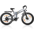 VARUN Electric Bike for Adults - Peak 500W Folding Electric Bike for Adults with 48V Anti-Theft Battery - Full Suspension Ebike for All Terrains Up to 25+MPH，60+ Miles