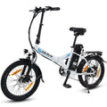 VARUN Electric Bike - Peak 500W Folding Ebike for Adults Up to 40 Milese Electric Bicycle Commuter for Women &  20MPH, 48V Removable Lithium-Battery, Stylish 20