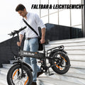 VARUN Folding Electric Bike for Adults - Peak 750W Fat Tire Electric Bike with 48V 13Ah Anti-Theft Battery - Full Suspension Ebike for All Terrains Up to 25+MPH, 60+ Miles